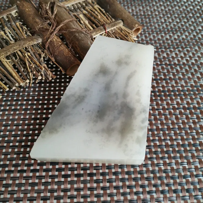 Natural Kunlun Jade Rough Nephrite Raw (222g,8X6.5X1.7cm)