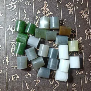 Natural Kunlun Jade Rough Nephrite Raw 23 pieces