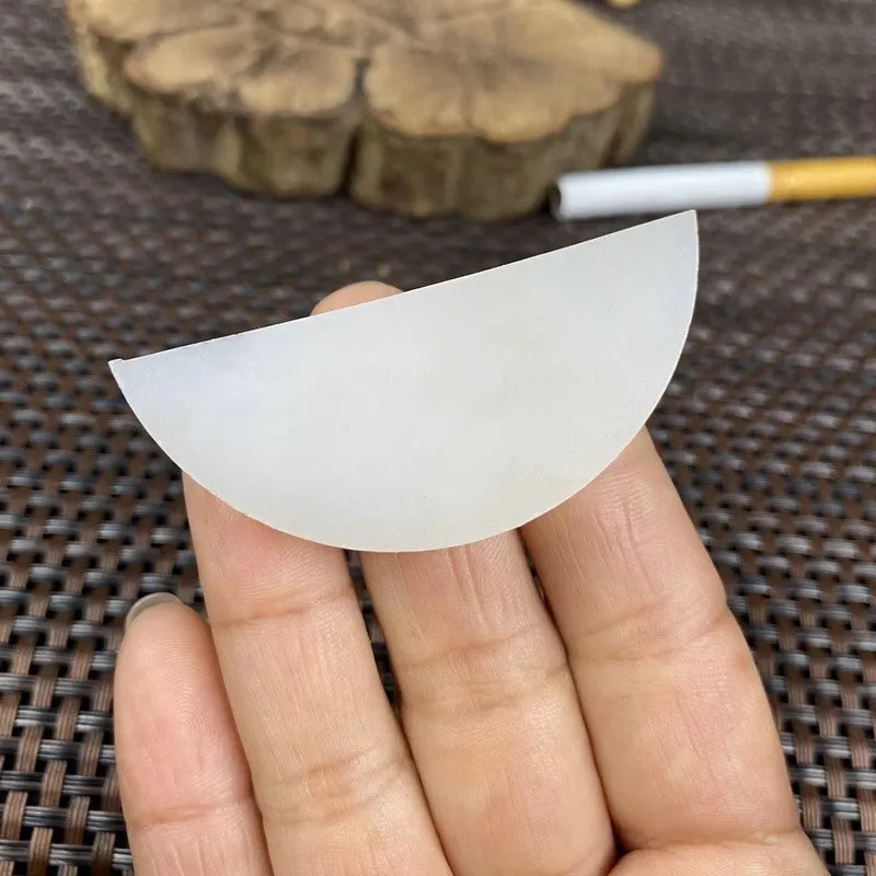 Natural Kunlun Jade Rough Nephrite Raw (24g,5.5X2.4X0.8cm)