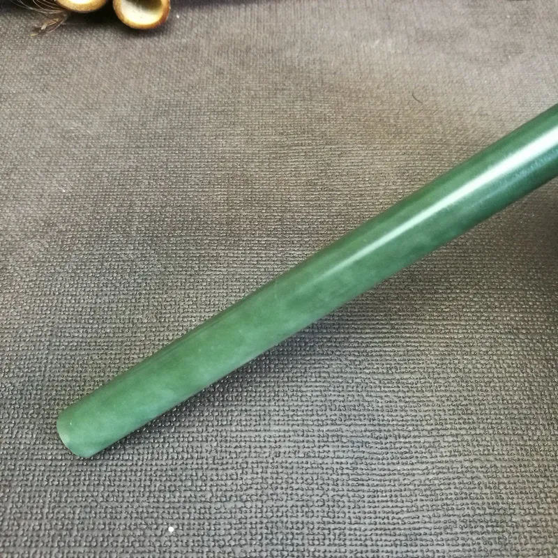 Natural Kunlun Jade Rough Nephrite Raw (31g,12.8X1cm)