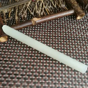 Natural Kunlun Jade Rough Nephrite Raw (32g,12X1.1cm)