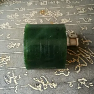 Natural Kunlun Jade Rough Nephrite Raw (347g, 4.7X4.5cm)