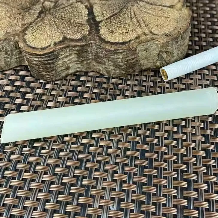 Natural Kunlun Jade Rough Nephrite Raw (36g,9.7X1.2cm)
