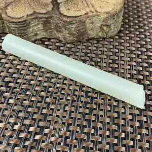 Natural Kunlun Jade Rough Nephrite Raw (36g,9.7X1.2cm)