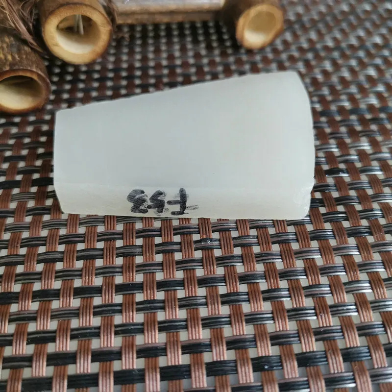 Natural Kunlun Jade Rough Nephrite Raw (50g, 5.5X4X0.9cm)