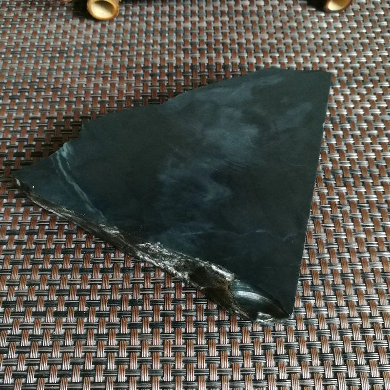Natural Kunlun Jade Rough Nephrite Raw (513g,11X11X2.5cm)
