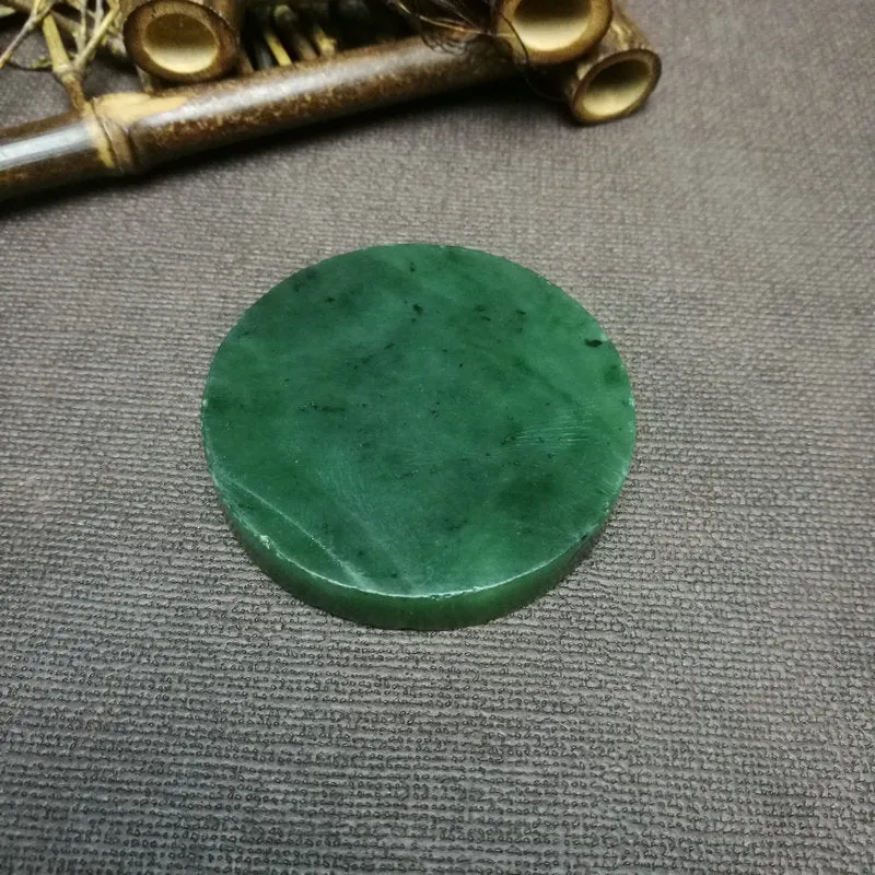 Natural Kunlun Jade Rough Nephrite Raw (59g, 5.3x0.9cm)