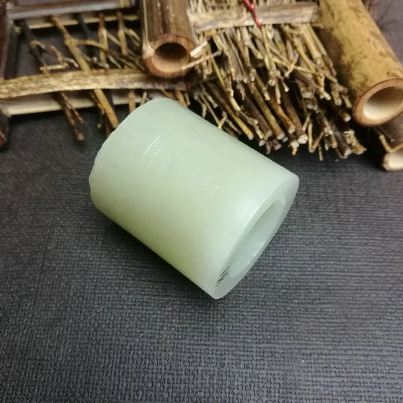 Natural Kunlun Jade Rough Nephrite Raw (62g, 3.8x3.5cm)