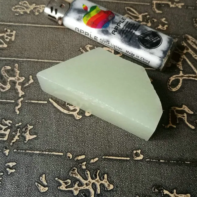 Natural Kunlun Jade Rough Nephrite Raw (64g, 6X2.9X1.6cm)