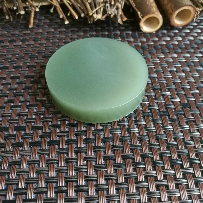 Natural Kunlun Jade Rough Nephrite Raw (70g,5.2X1.1cm)