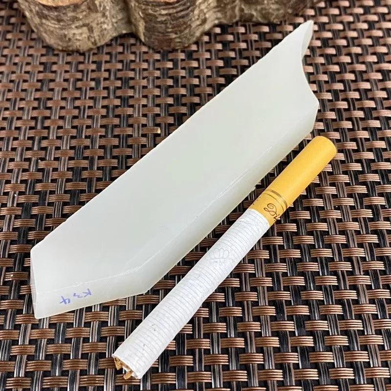 Natural Kunlun Jade Rough Nephrite Raw (86g,12.3X2.3X1.2cm)