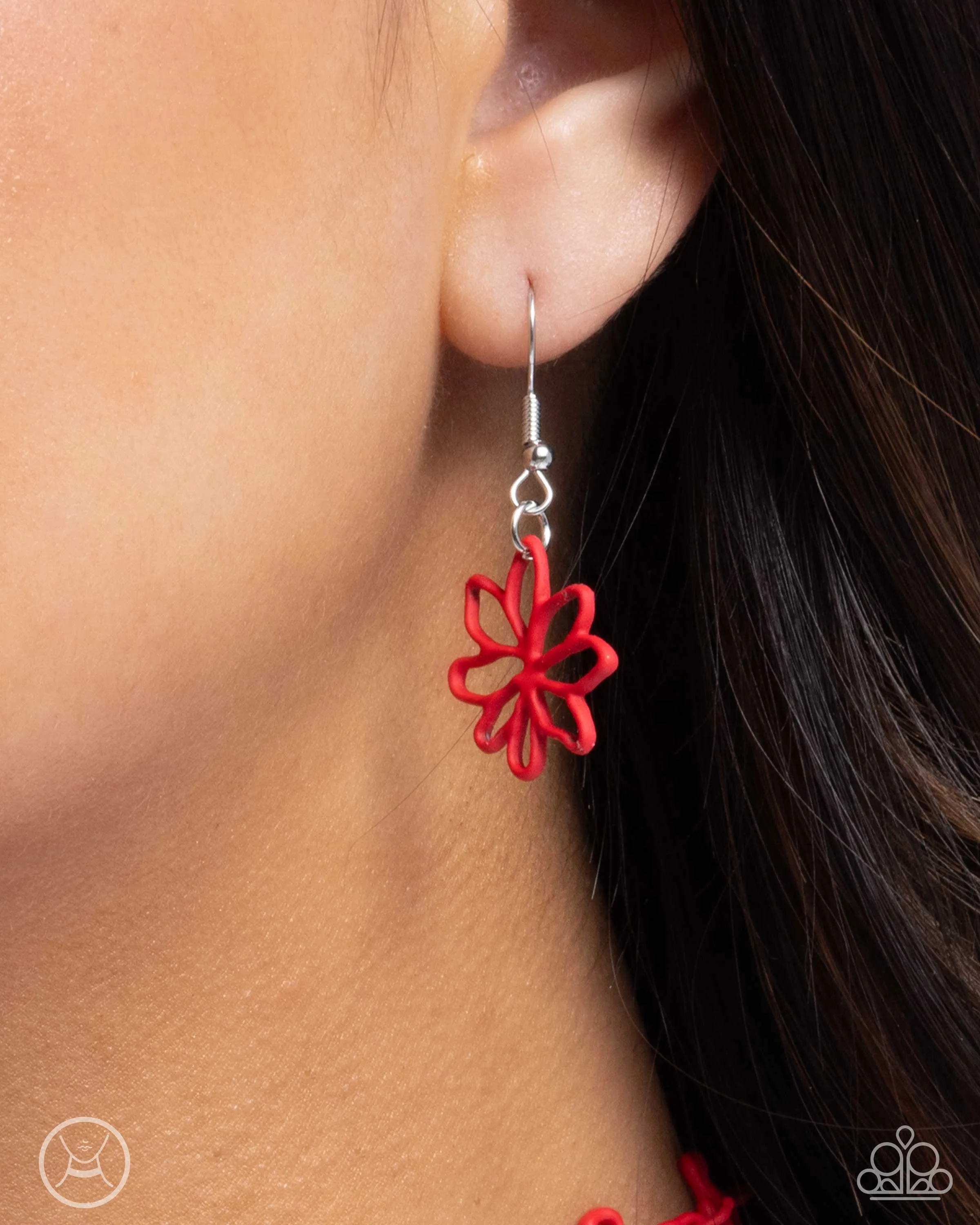 Necklaces Bouquet Blend - Red N211