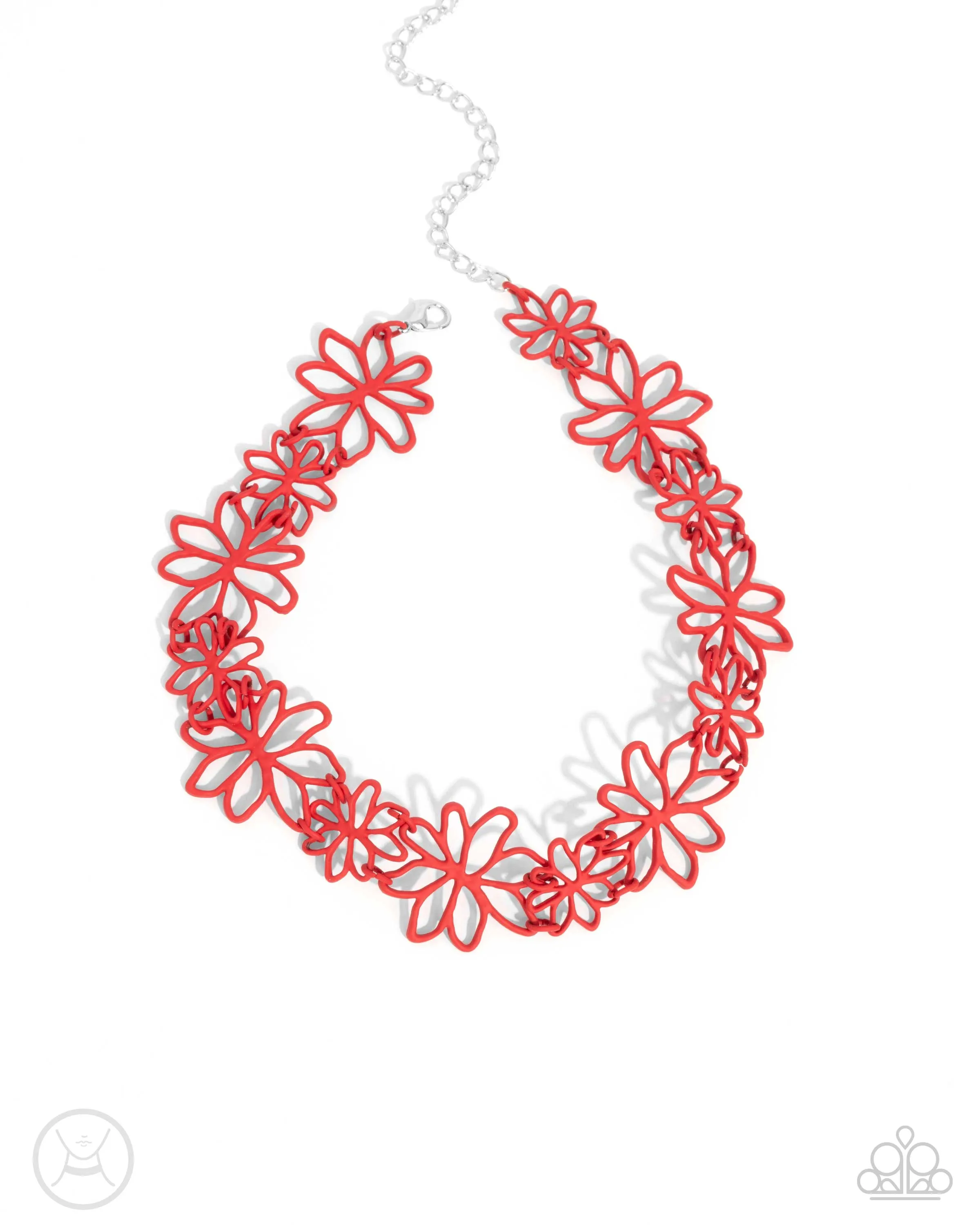 Necklaces Bouquet Blend - Red N211
