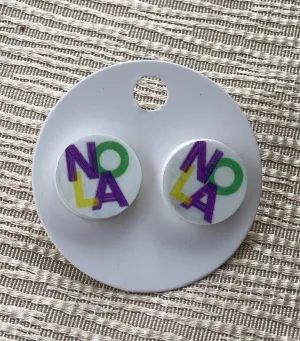 NOLA STUDS earrings