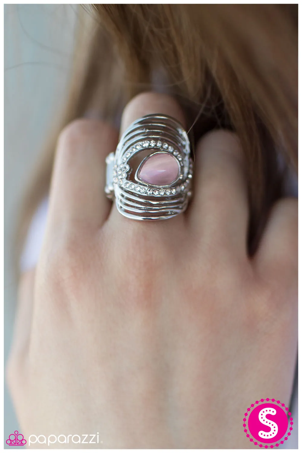 Open Door Jewelry - Belt It Out Ring - Paparazzi Accessories