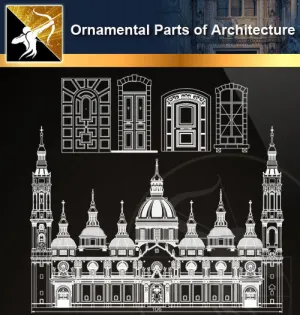 Ornamental Parts of Architecture 3
