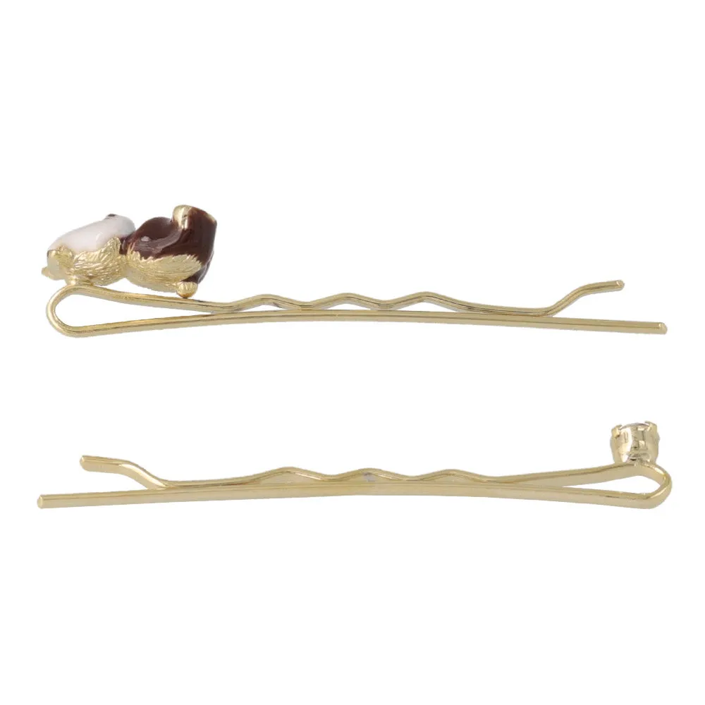 Osuwari Panda Hairpin Set