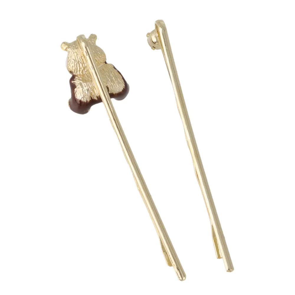 Osuwari Panda Hairpin Set