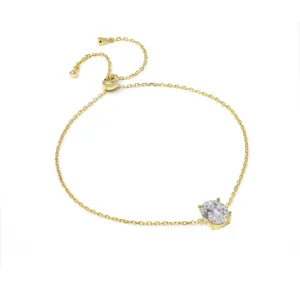 Oval Gold Bracelet