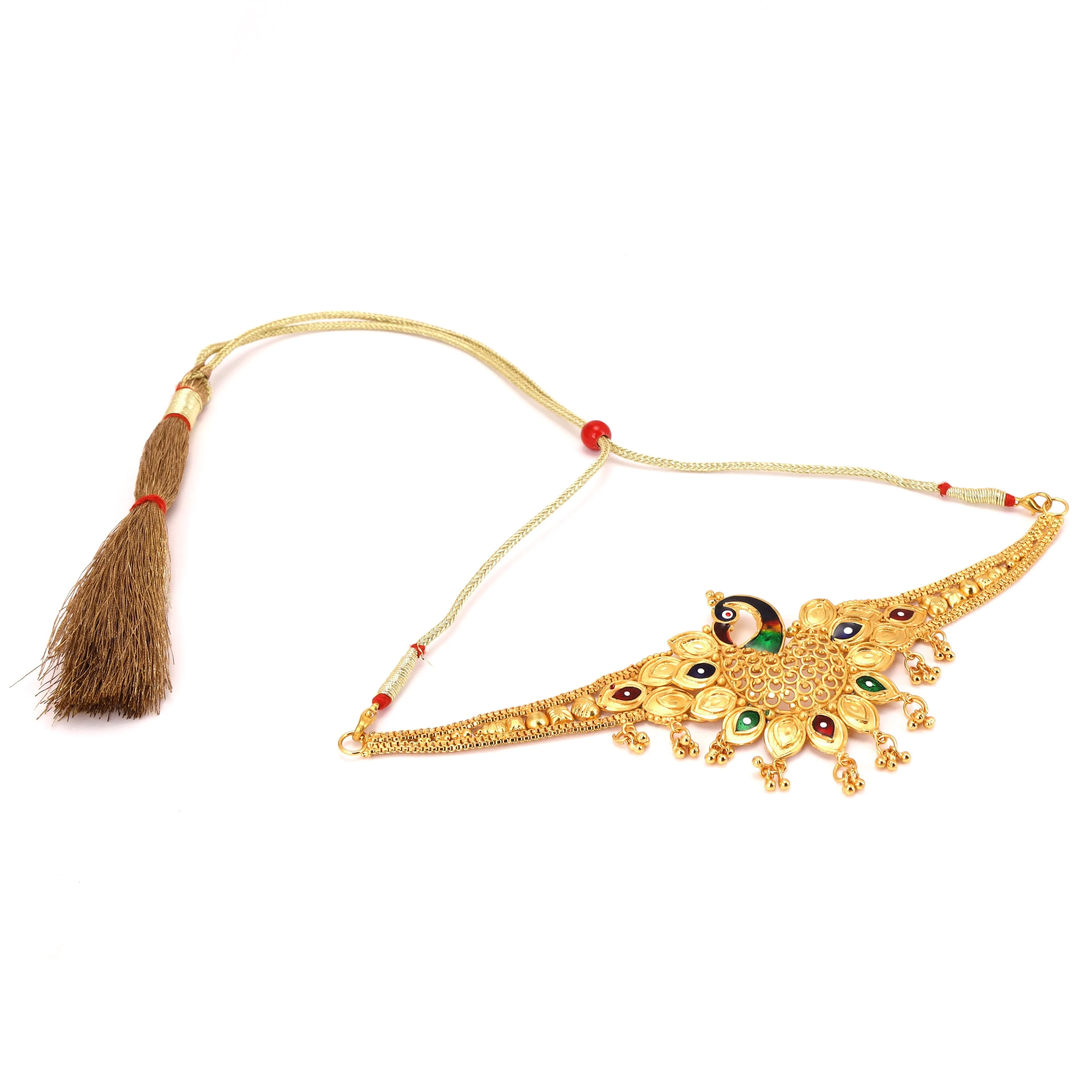 Pekham Bahar Minekari Choker Set | 22K Gold Plated