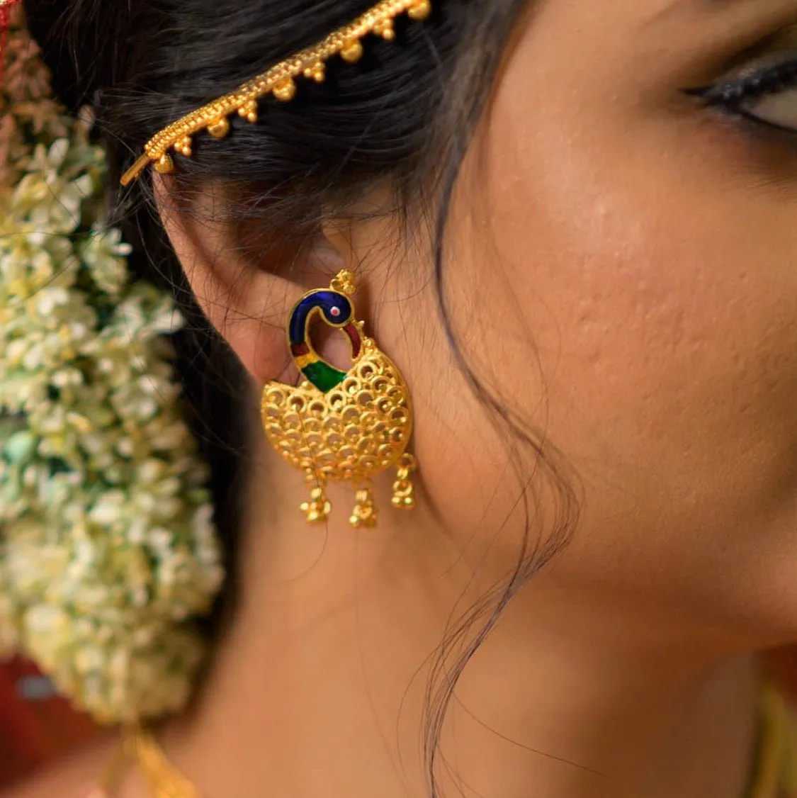 Pekham Bahar Minekari Choker Set | 22K Gold Plated