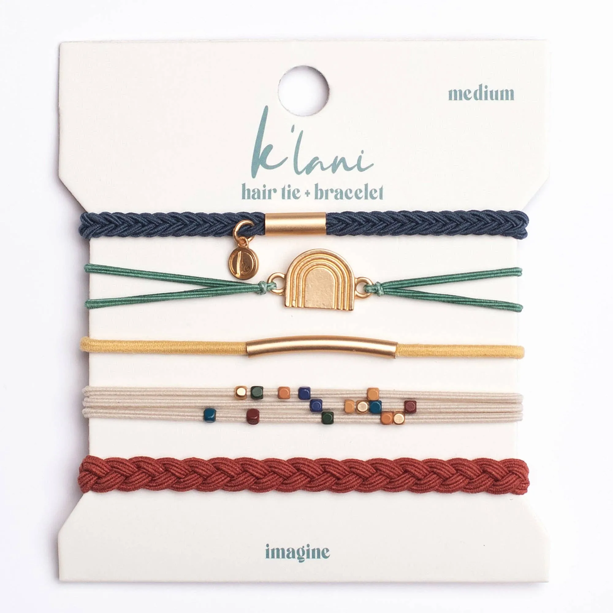 "Imagine" Hair Tie Bracelet Set