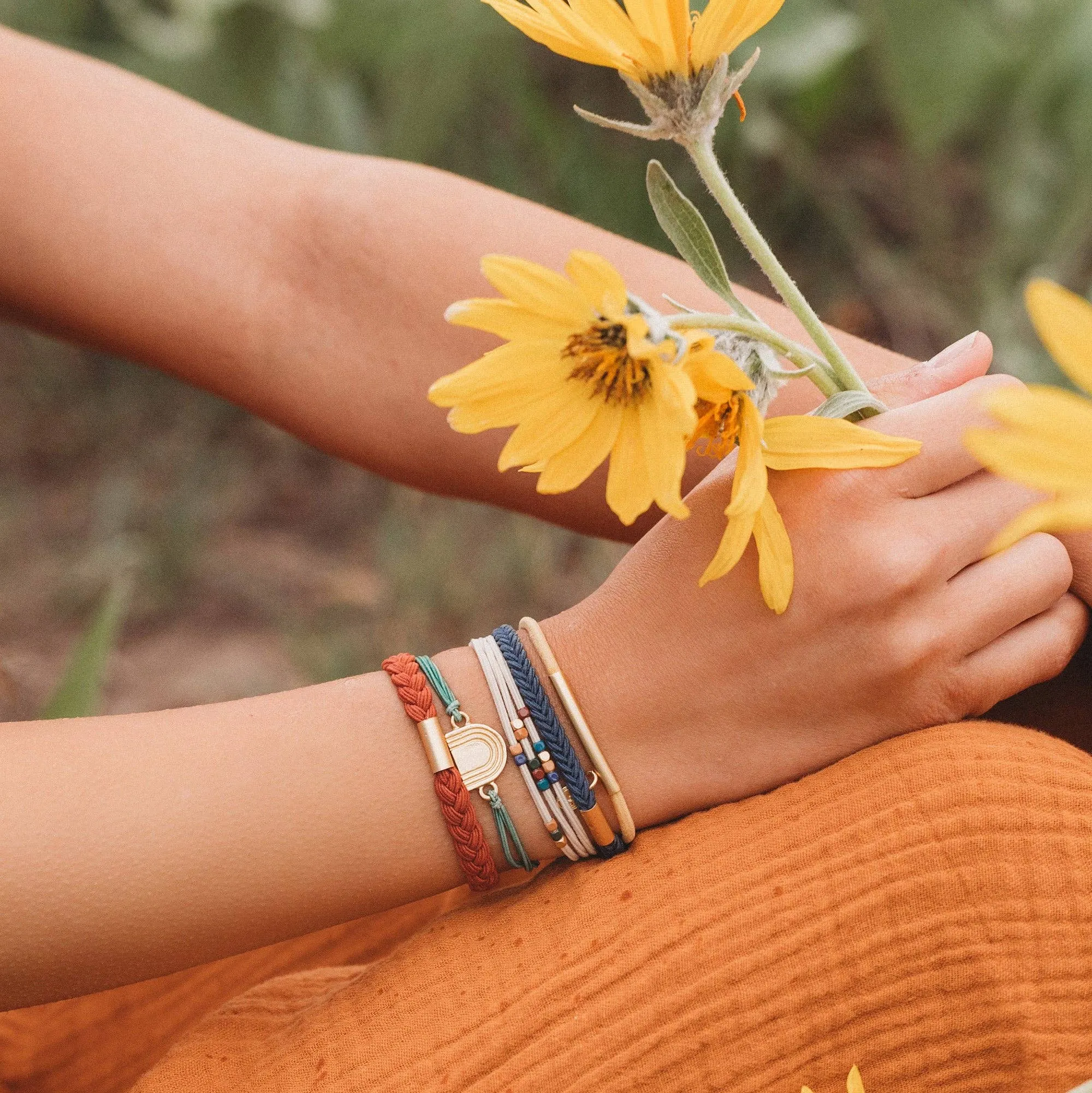 "Imagine" Hair Tie Bracelet Set