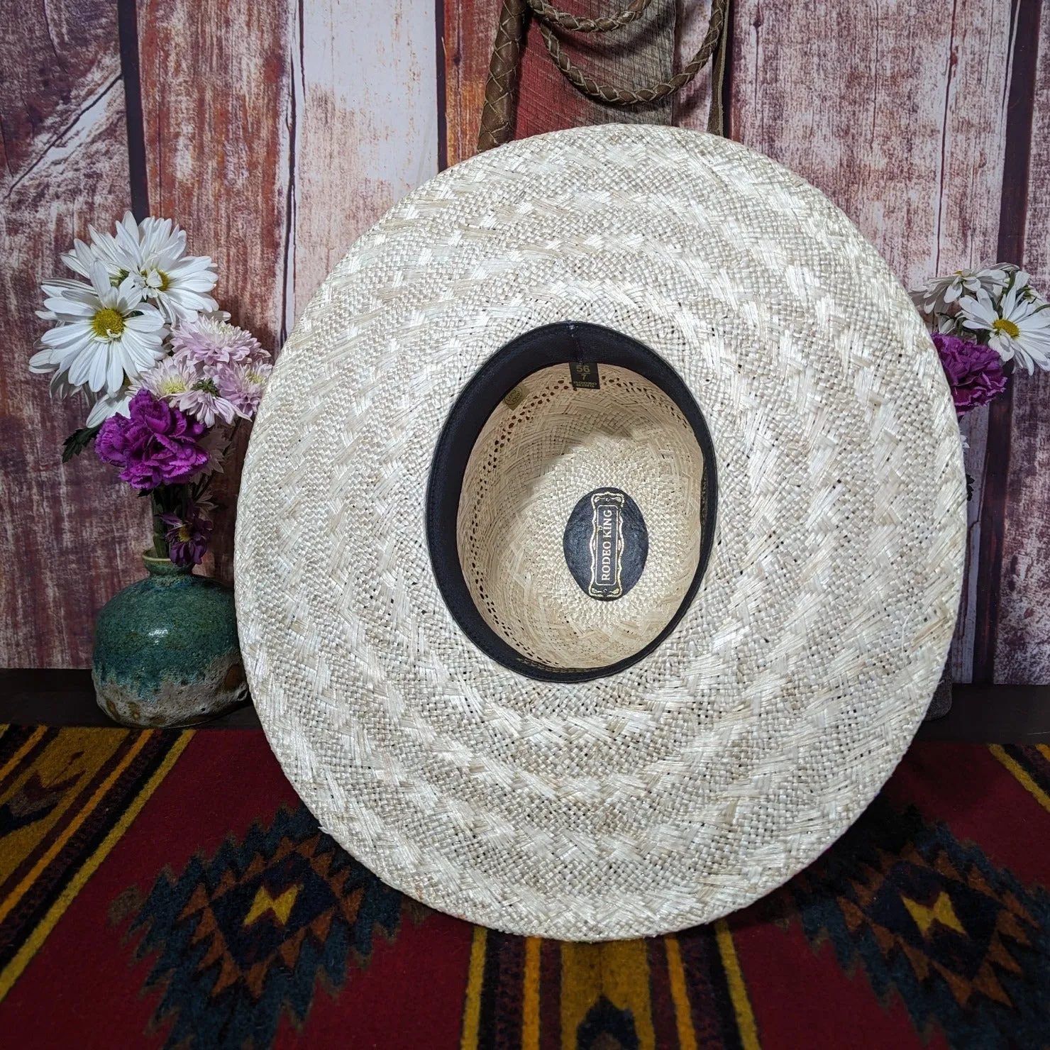 Rami Straw Hat the "Open Crown" by Rodeo King
