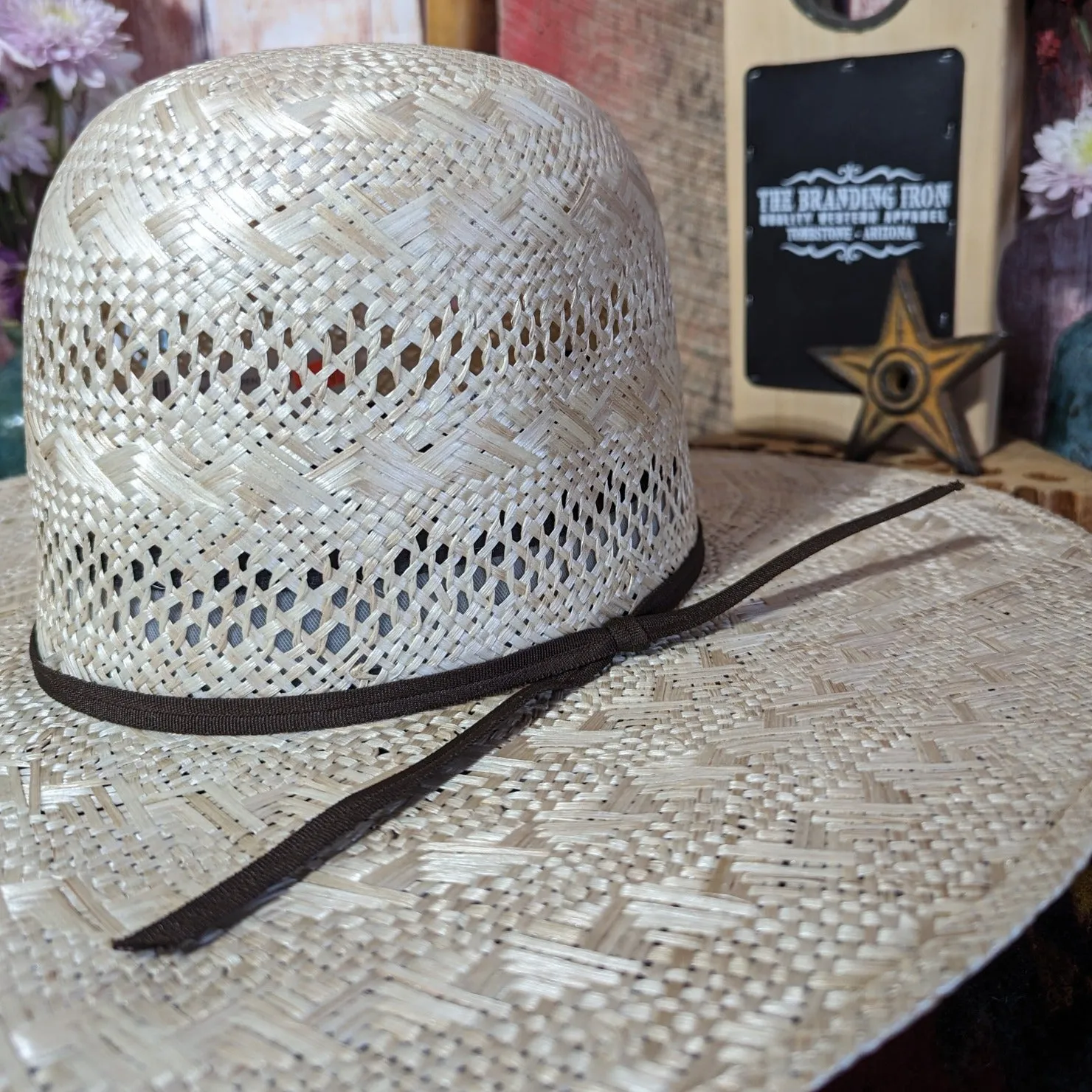 Rami Straw Hat the "Open Crown" by Rodeo King