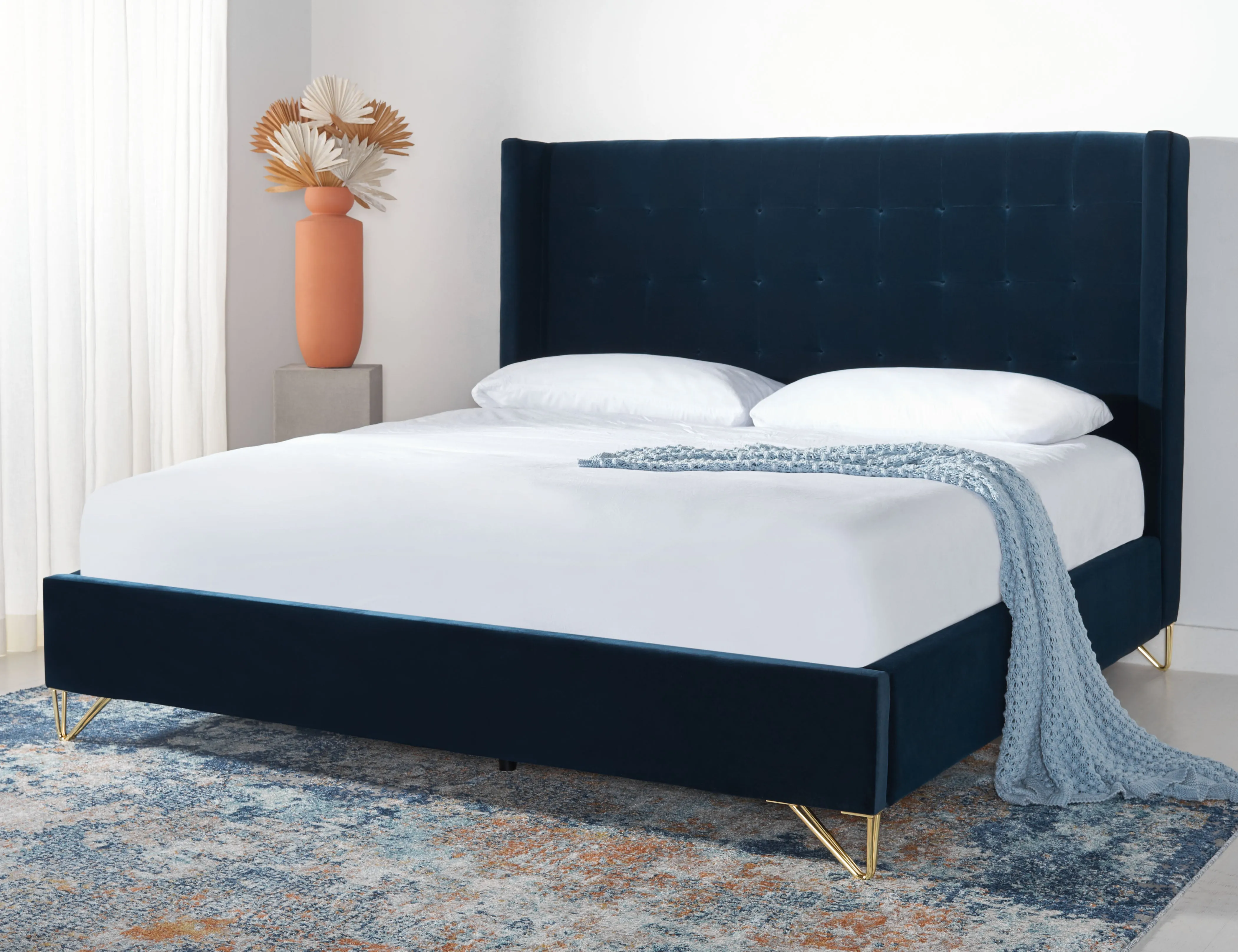 Safavieh Couture Hiawatha Metal Bed, KNT4092