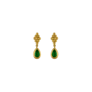 Small Emerald Nona Earrings