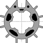 somfy drive / crown wheels