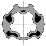 somfy drive / crown wheels