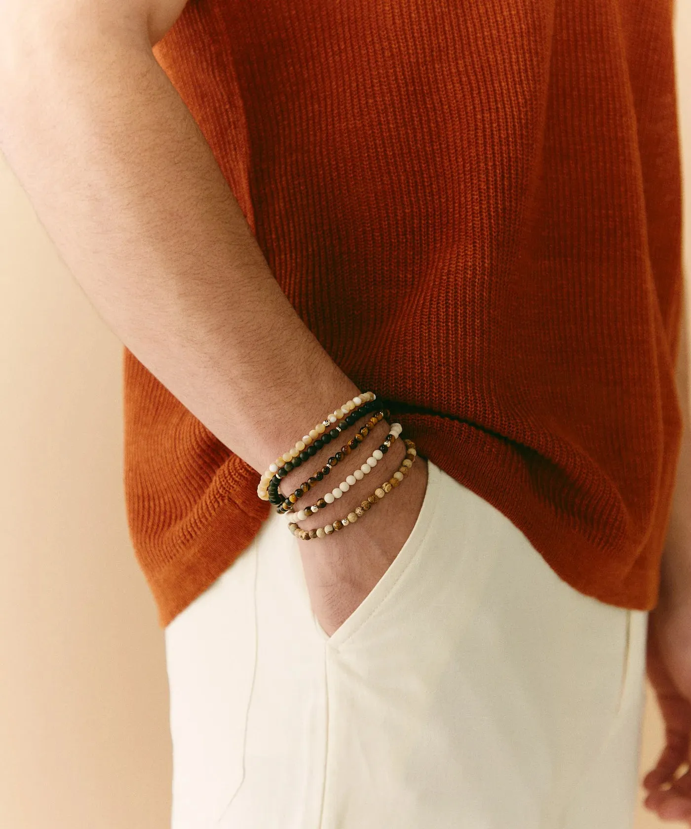 Spiritus | Kindred Bracelet 5 Stack w 14K Gold Plate