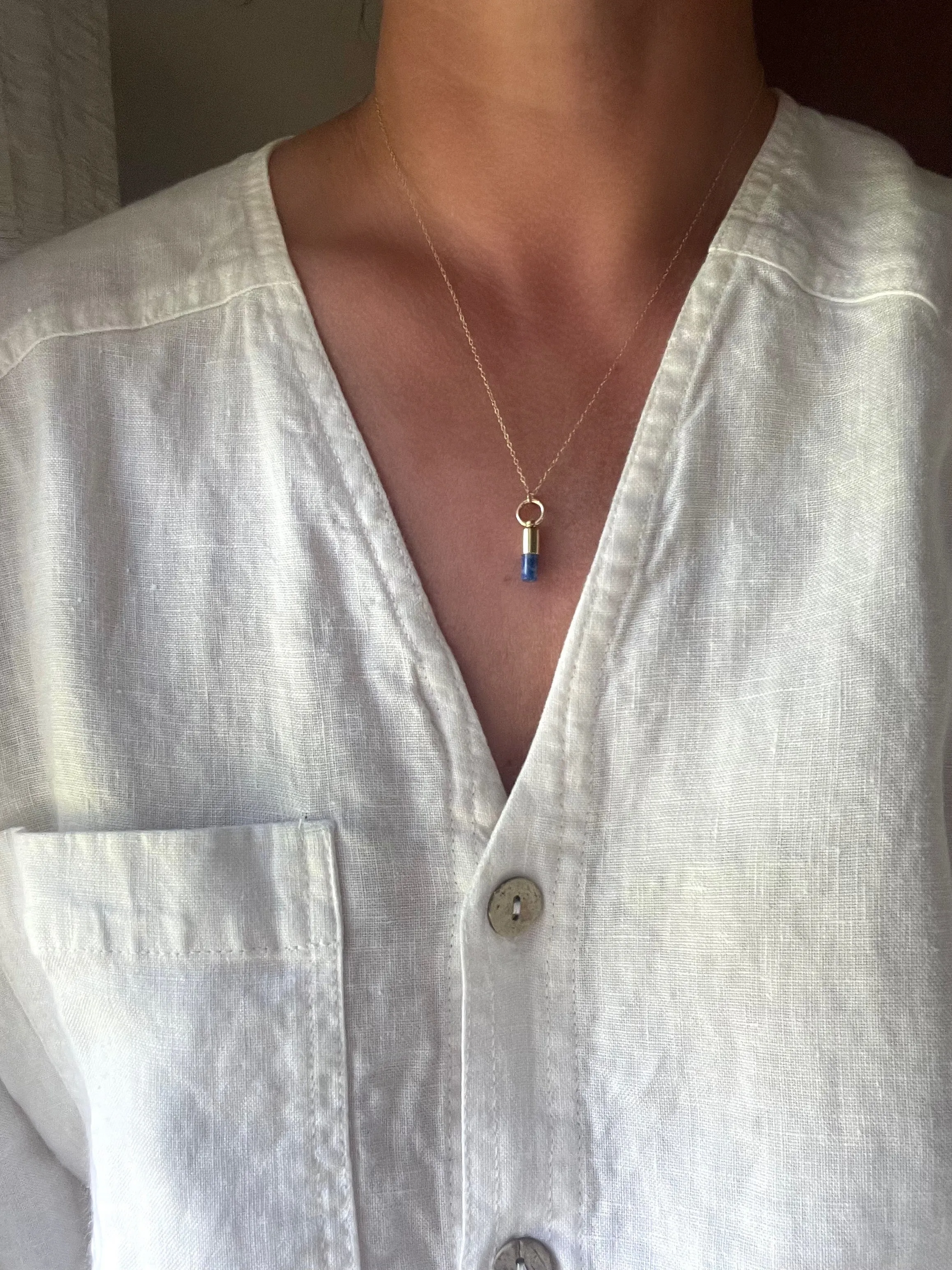 Telle Lapis Necklace