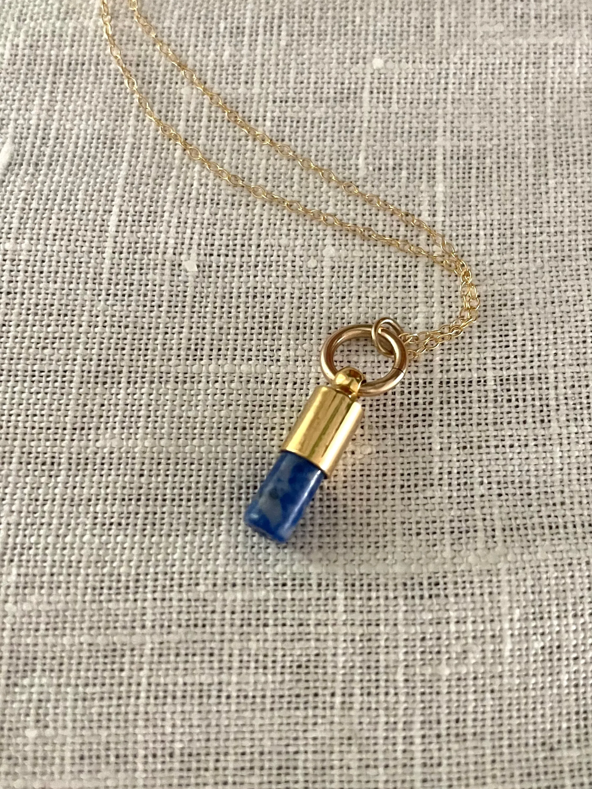 Telle Lapis Necklace