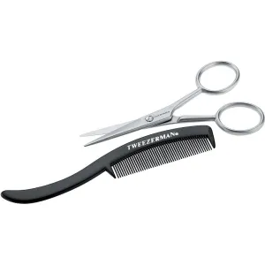 Tweezerman Moustache Scissors & Comb