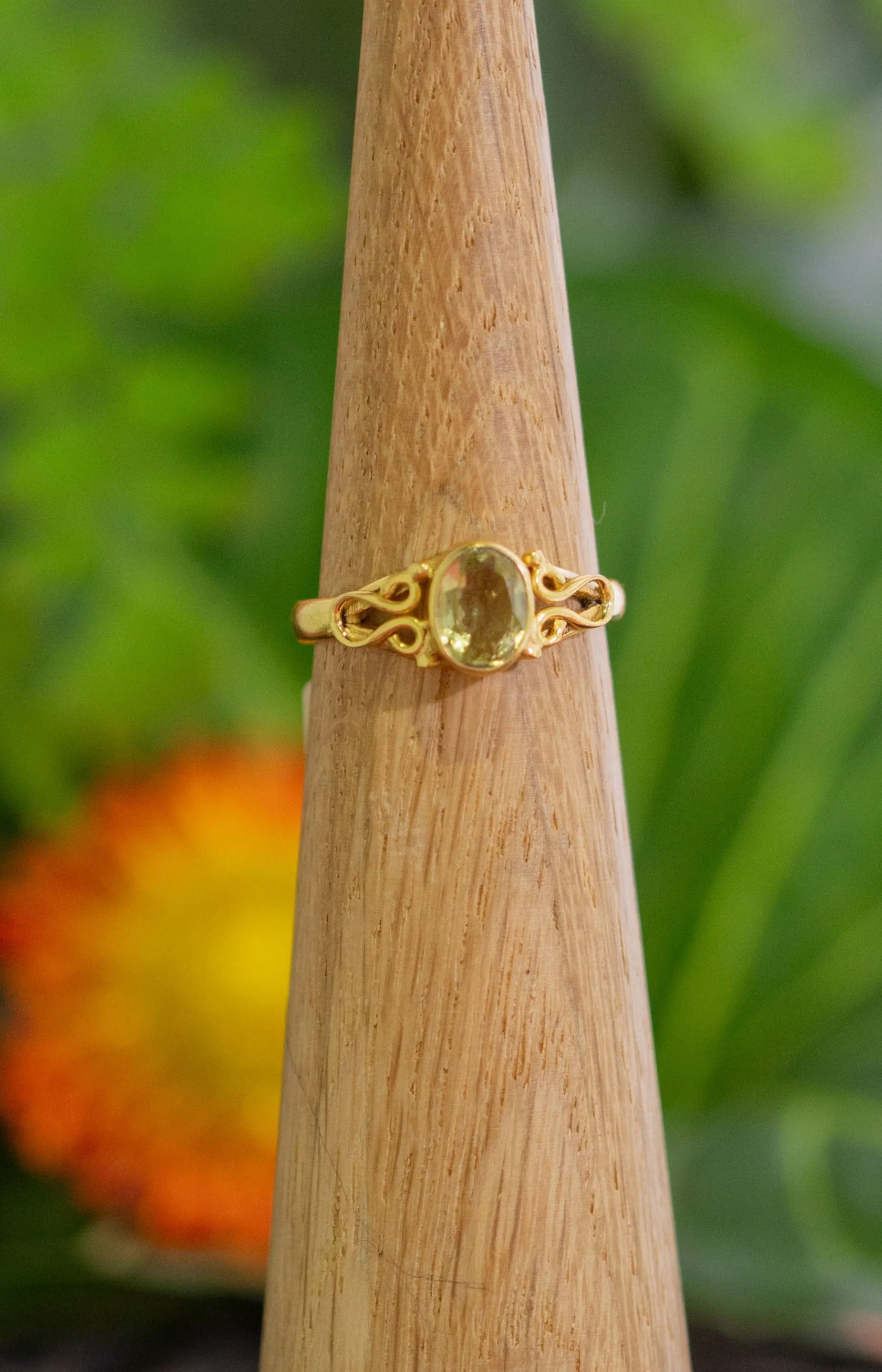 Uriel Lemon Quartz Ring
