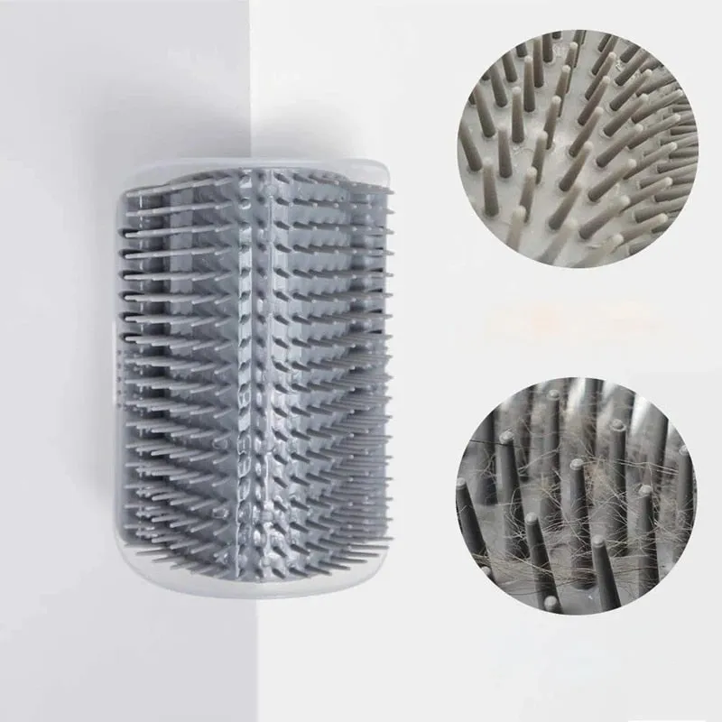 Wall Corner Self Comb for Cats